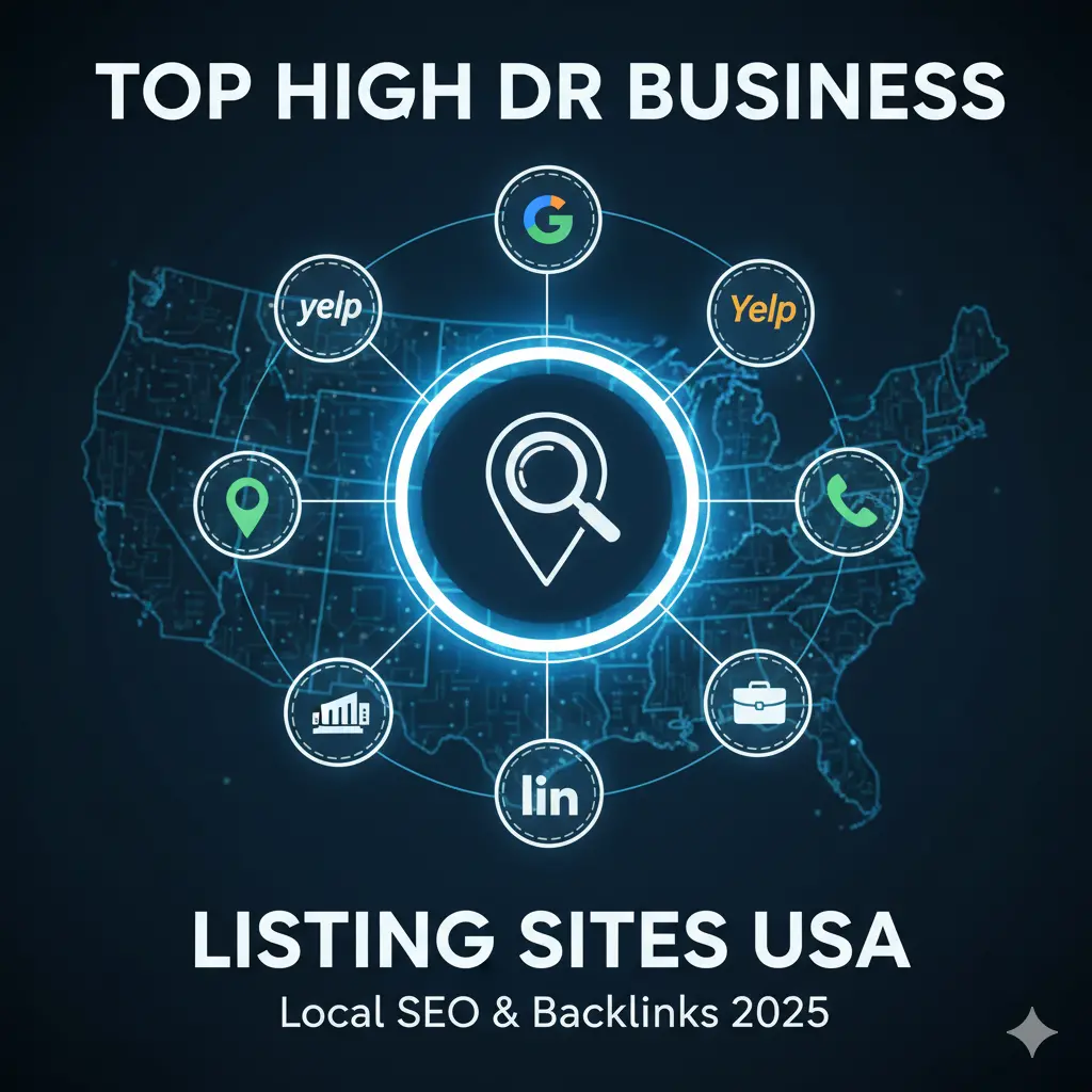 Top High DR Business Listing Sites List USA for Local SEO