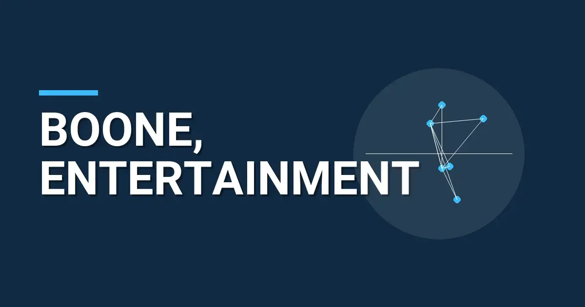 Boone, Entertainment: A Pinnacle of Excellence in the Entertainment Industry