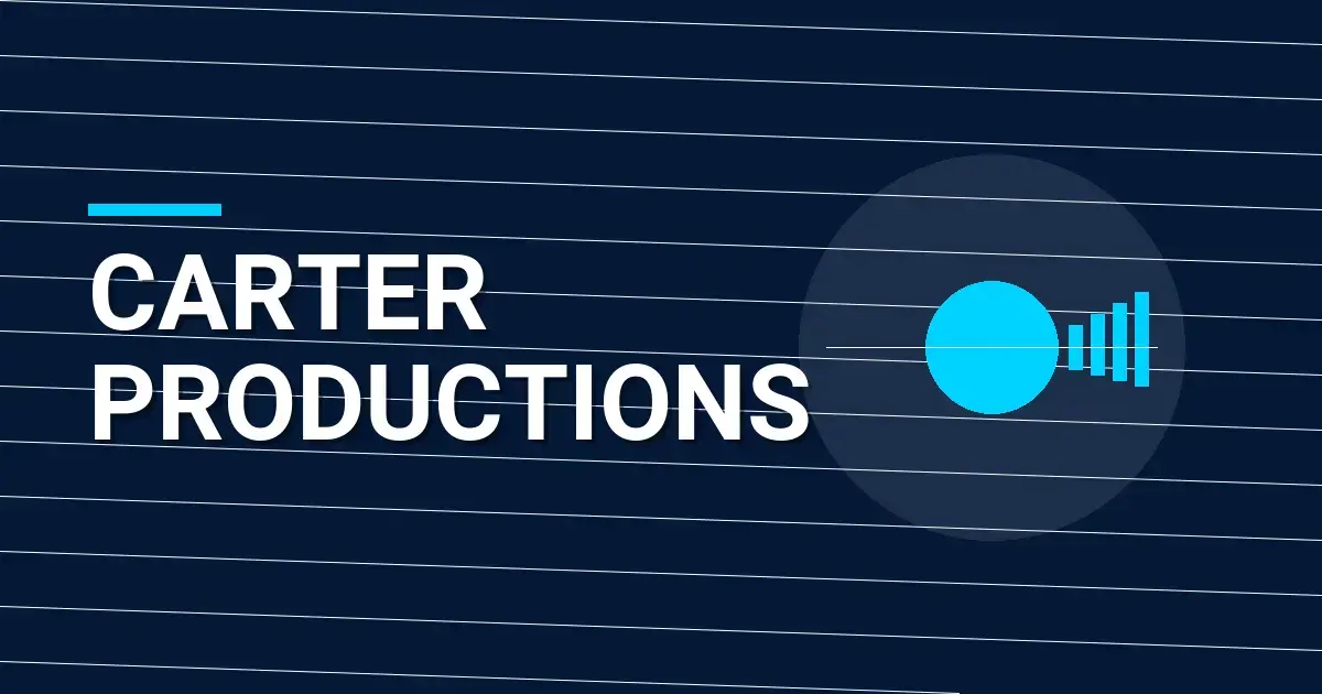 Carter Productions: A Comprehensive Overview of Excellence in Entertainment