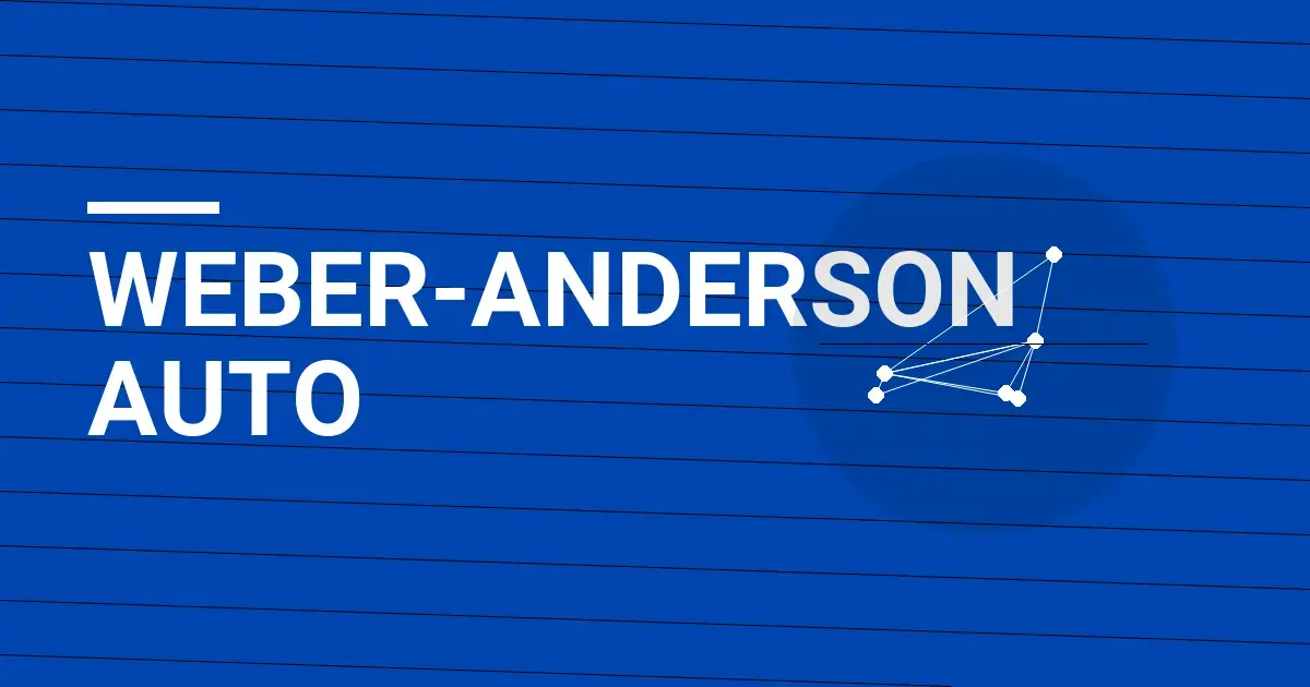 Weber-Anderson Auto: Leading the Automobile Industry with Innovation