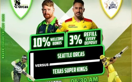 Seattle Orcas vs Texas Super Kings - Major League Cricket Thrill! | Bet Now on KGF777exch.com 🏏