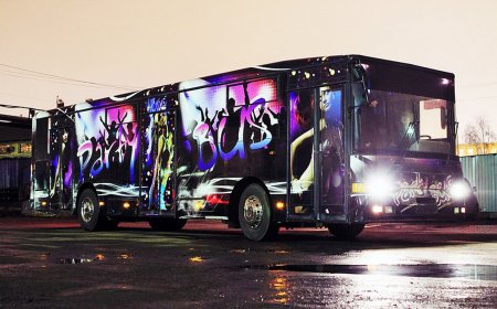 Party Together on the Move – Book a Party Bus Today!