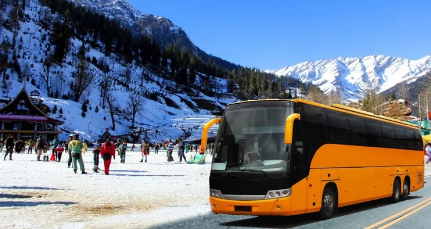 Seamless Journey: Delhi to Manali by Volvo Bus