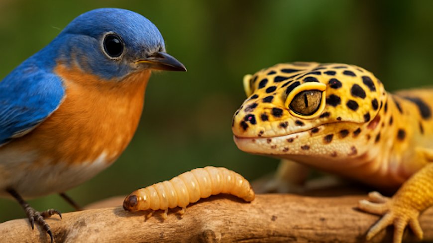 Why Waxworms Make Great Treats for Reptiles and Birds
