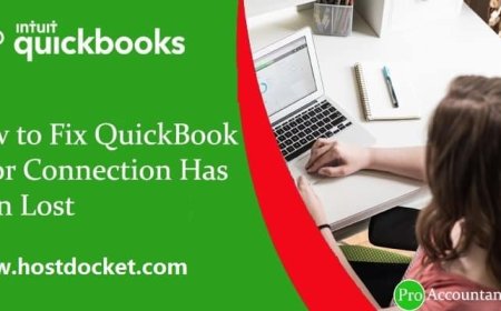 How to Fix QuickBooks Connection Has Been Lost Error?