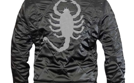 Ryan Gosling Black Drive Jacket