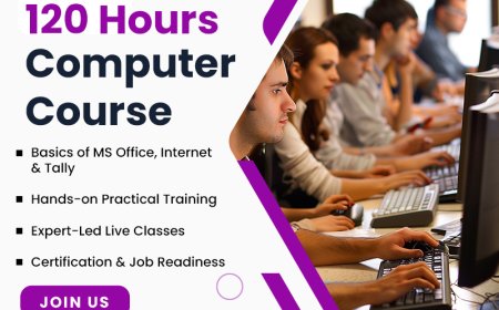 Build Career Skills with a 120 Hours Computer course