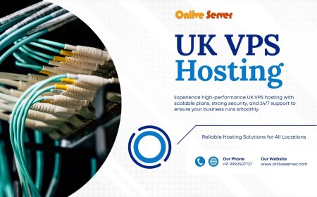 Seamless Connectivity & Speed: UK VPS Hosting by Onlive Server