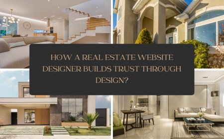 How a Real Estate Website Designer Builds Trust Through Design?