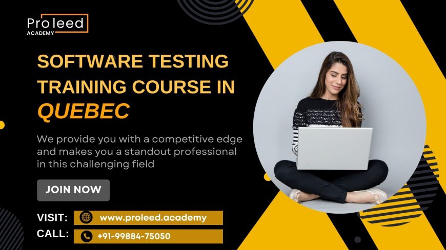 Software Testing Training Course in Quebec