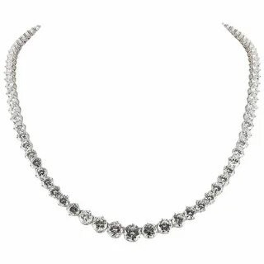 Colored Gem Riviera Necklace: Gemguide
