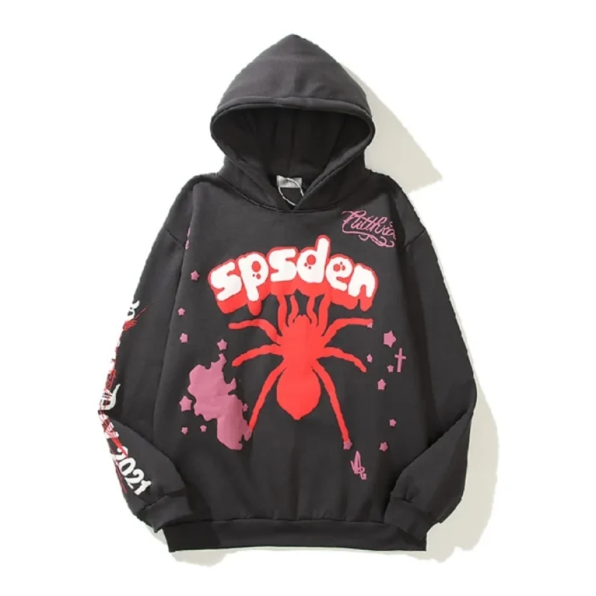 Sp5der Clothing’s Black Spider Hoodie: A Bold Statement in Streetwear Fashion