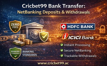 Cricbet99 Bank Transfer: NetBanking Deposits & Withdrawals